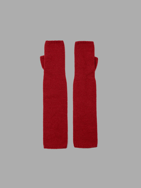 1217. light cashmere open-tip mittens(予約商品)
