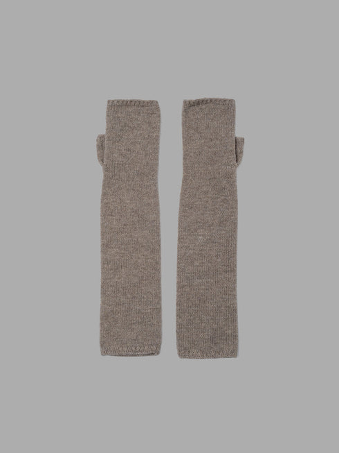 1217. light cashmere open-tip mittens(予約商品)