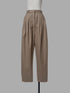 1210. smooth wool tuck pants(予約商品)