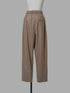 1210. smooth wool tuck pants(予約商品)