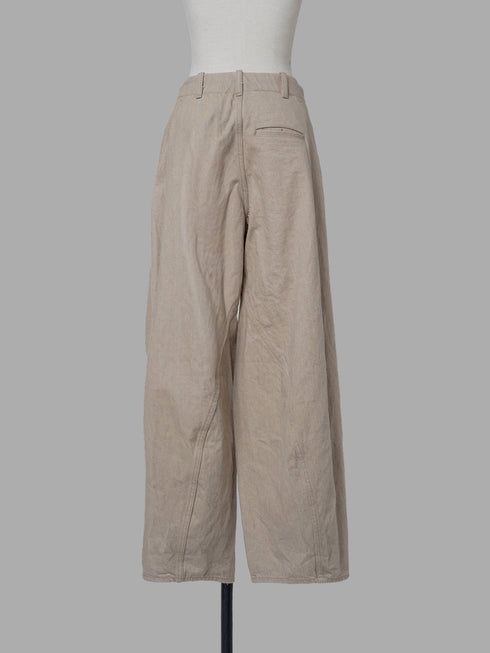 1206. cocoon denim-vintage beige(予約商品)