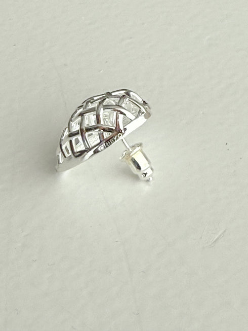 peekaboo heart petite pierce/earring