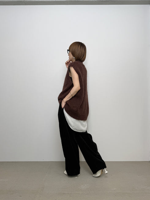 luxe knit 07-ritch mohair vest