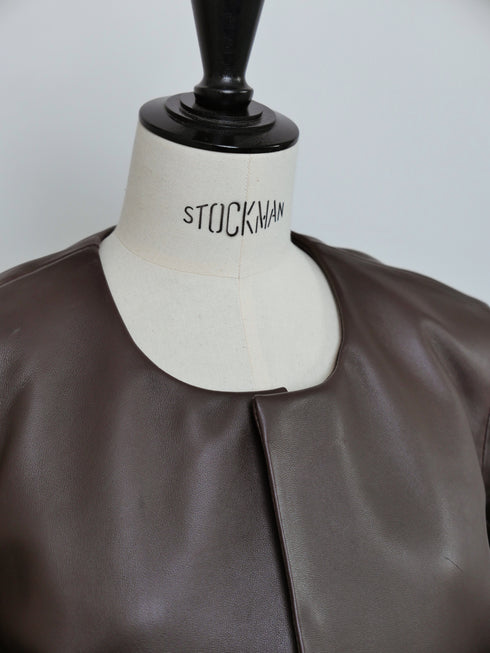 1205. Entrefino lamb leather jacket 02(予約商品)