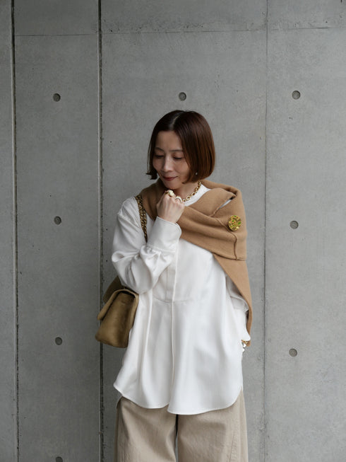 1213. luxe knit 08 cashmere essential(予約商品)