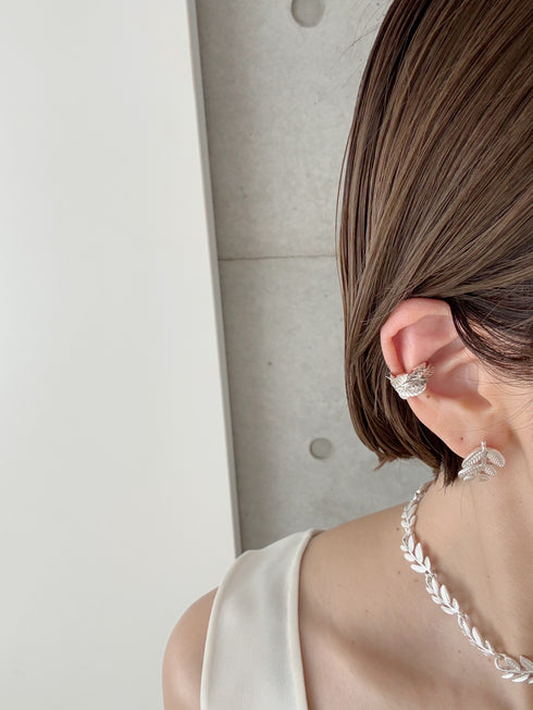420. leaf pierce/earring