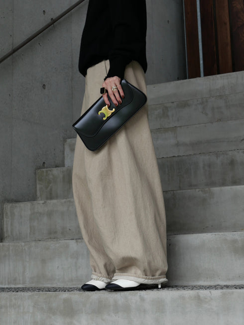 1206. cocoon denim-vintage beige(予約商品)