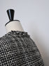 egg zip vest(wool tweed)