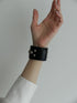 524. studs leather bangle