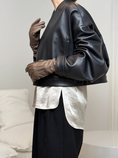 lamb leather middle globe