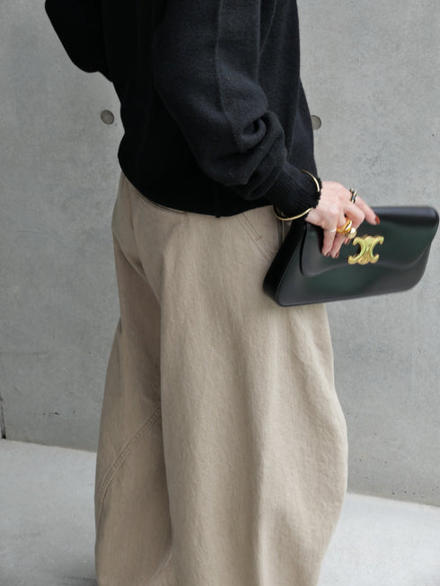 1206. cocoon denim-vintage beige(予約商品)