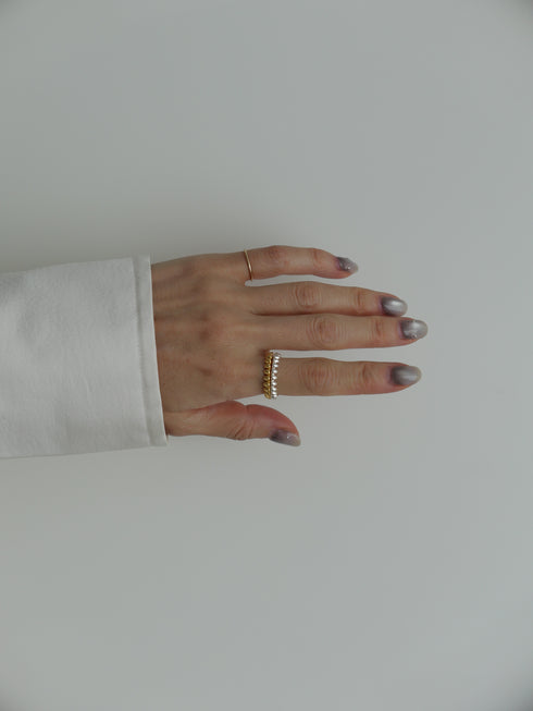 28. togetoge sandwich ring