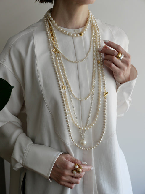 225. caviar pearl necklace