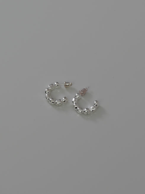 435. kotama brass hoop pierce/earring