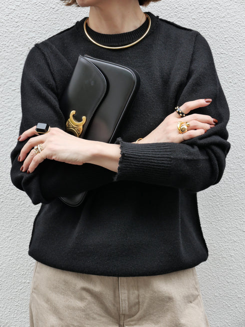 1213. luxe knit 08 cashmere essential(予約商品)