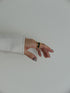 13. gold bobbin † black