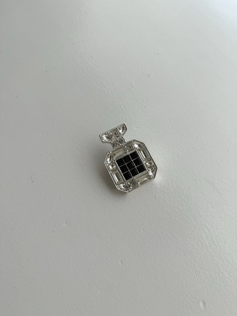 perfume brooch necklace