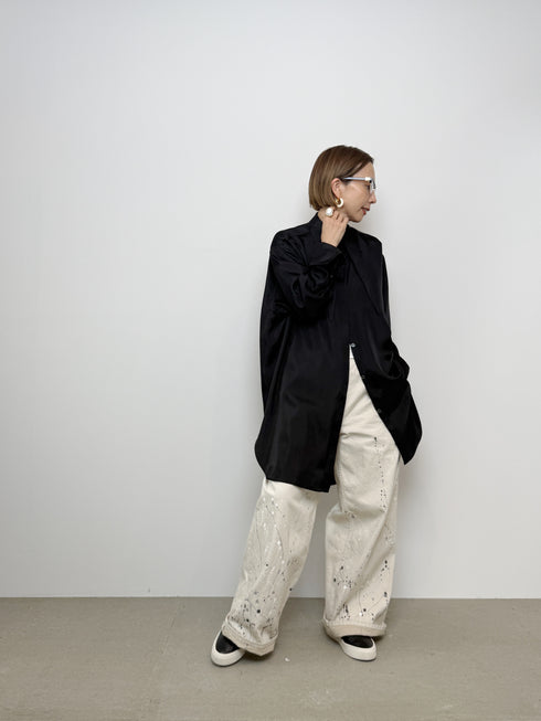 silky drape shirt(予約商品)