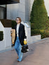 1052. silk wool shawl collar jacket
