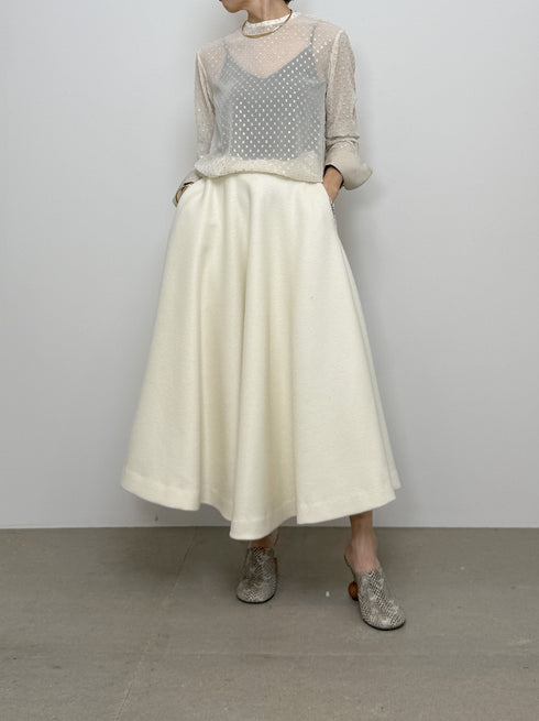 lamb wool skirt