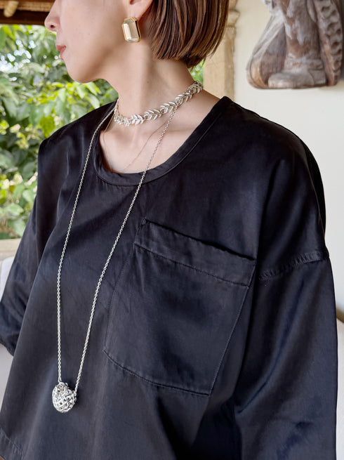 ✧ NEW ✧ cupro-cotton pullover(予約商品)