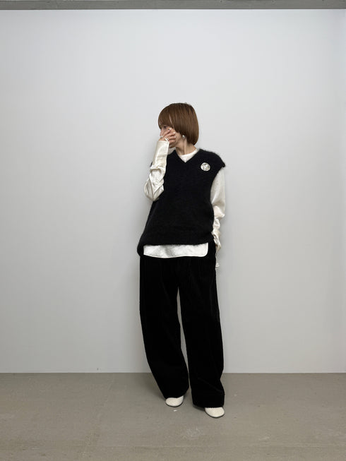 luxe knit 07-ritch mohair vest