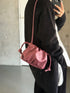lamb leather shoulder bag