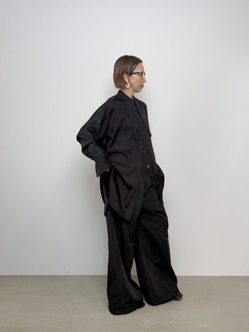 silky drape shirt(予約商品)