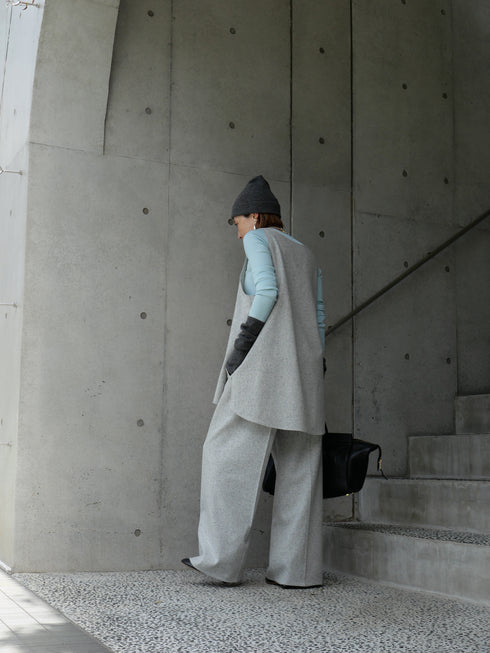1212. soft wool easy pants(予約商品)