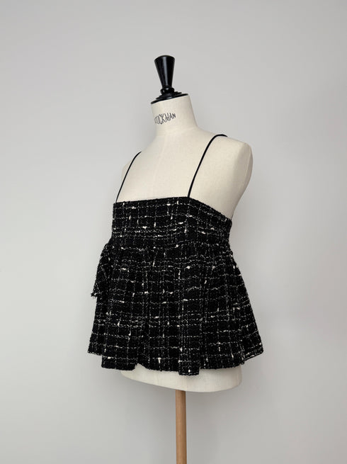 1024. Italian tweed bustier