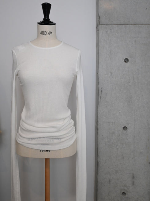 【basic line】All day long cutsew(cashmere &silk blend)(即納)