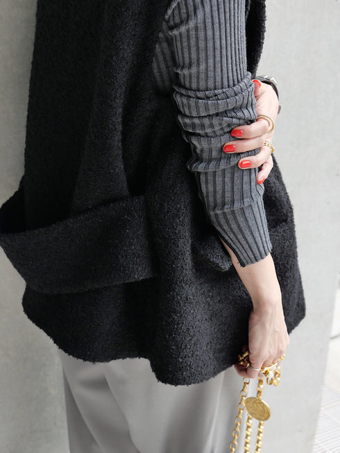 1203. back belt volume vest(予約商品)