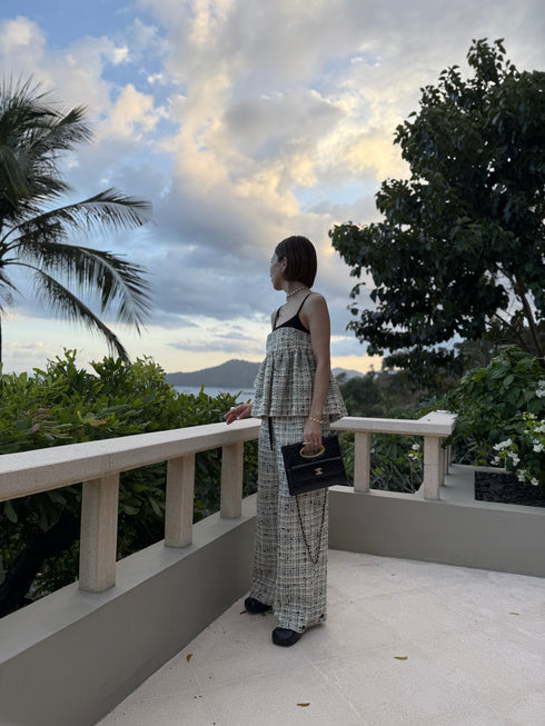 ✧ NEW ✧ Italian tweed easy pants(予約商品)