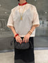 1014. quiet sheer pullover