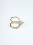 ✧ NEW ✧ N°50 loop pave ring