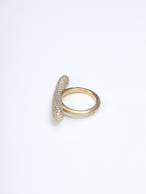 ✧ NEW ✧ N°52 smiley pave ring
