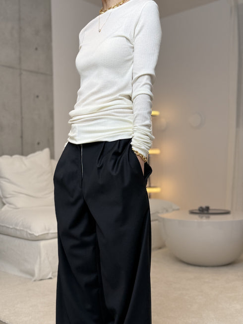 【basic line】back line cut sew(予約商品)