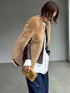 1201. Elise shearling cape jacket(予約商品)※ギフトあり
