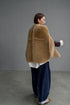 1201. Elise shearling cape jacket(予約商品)※ギフトあり