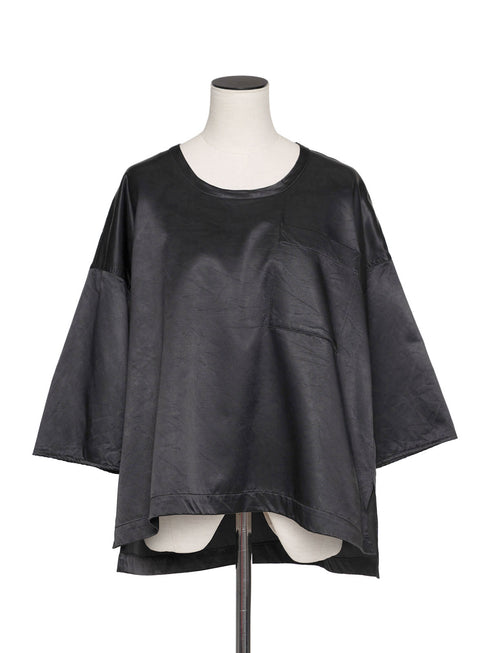 1022. cupro-cotton pullover
