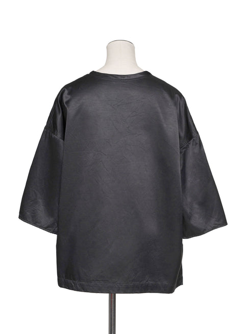 1022. cupro-cotton pullover