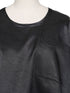 1022. cupro-cotton pullover