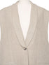 1017. rich linen jilet