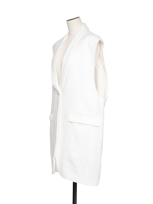1017. rich linen jilet