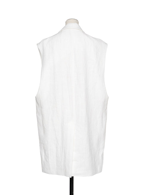 ✧ NEW ✧ rich linen jilet(予約商品)