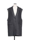 1017. rich linen jilet
