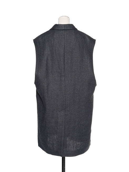 ✧ NEW ✧ rich linen jilet(予約商品)