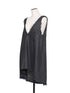1099. rich linen fringe tank(予約商品)