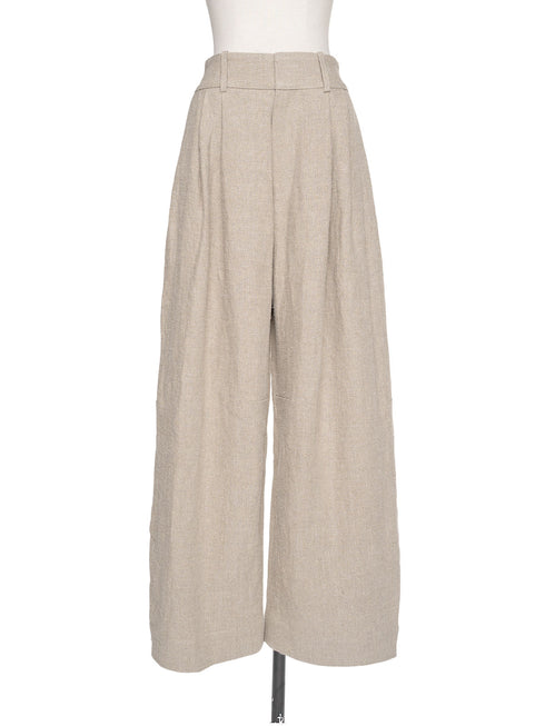 ✧ NEW ✧ rich linen lantern pants(予約商品)