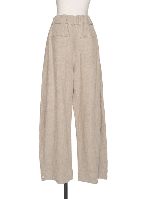 ✧ NEW ✧ rich linen lantern pants(予約商品)